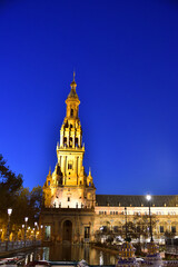 Plaza de Espana in Seville, Spain