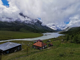 Valleys of the Altai mountains