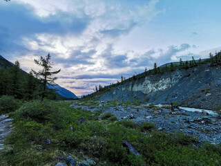 Valleys of the Altai mountains