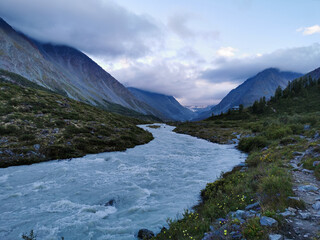 Valleys of the Altai mountains