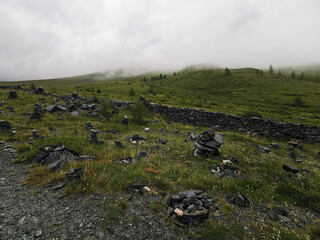 Valleys of the Altai mountains