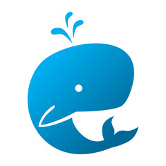 Fish initial logo concept creative