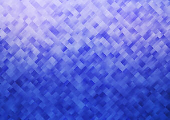 Light BLUE vector backdrop with rectangles, squares.