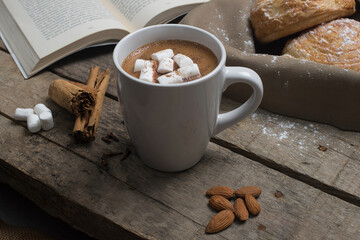 chocolate, wood, cocoa, rustico, brunch