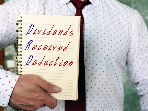 Dividends Received Deduction DRD sign on the page.