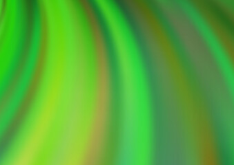 Obraz premium Light Green vector pattern with bubble shapes.