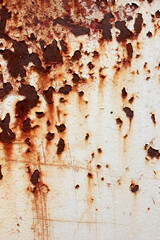 Rusty metal surface textured background