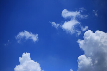 blue sky with cloud