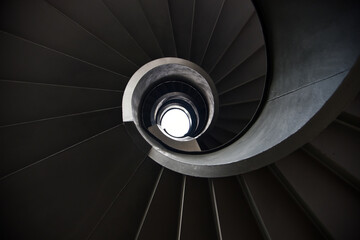 spiral staircase of a spiral staircase