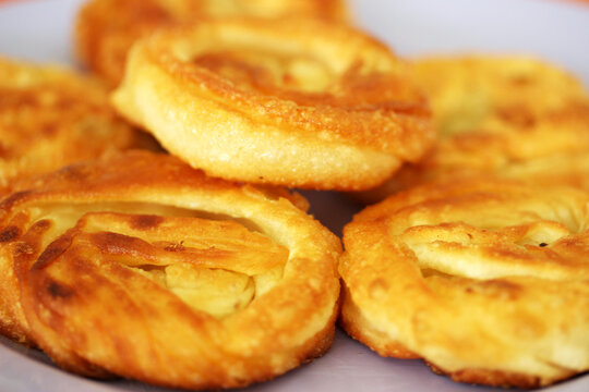 Indian Cuisine - Coin Prata also known as the Mini Prata