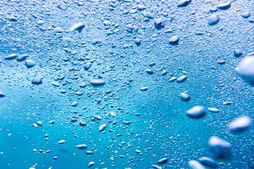 水中と泡 海や川のイメージ underwater and bubbles