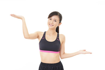 Fototapeta premium 笑顔の女性