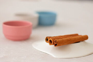 cinnamon sticks spice food