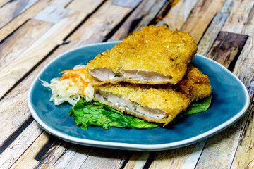 wiener schnitzel, veal cutlet and lemon, austrian cuisine