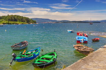 Fishing boats on the ramp