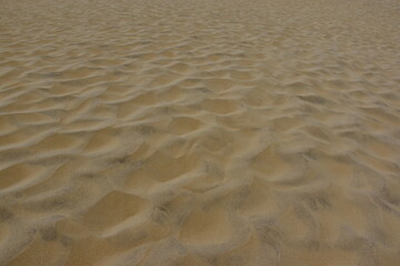 Obraz premium Muster im feinen weißen Sand