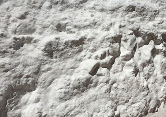 White stone wall. White stone texture background