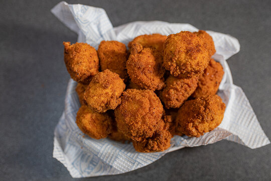 Crocchette di pollo fritte fatte in casa