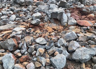 River rocks background