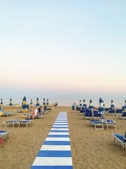 beach at sunset