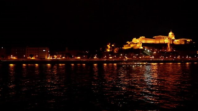 Sailing on the Danube River Elisabeth Bridge