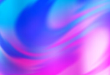 Light Pink, Blue vector colorful blur backdrop.
