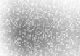 Light Silver, Gray vector background with rectangles.