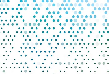 Light Blue, Green vector template with circles.