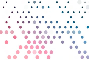 Light Blue, Red vector backdrop with dots.