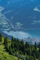 Lake in the mountains, Zell-am-See, Austria