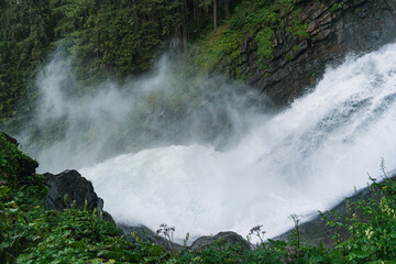 Krimml waterfall, Austria, Alps