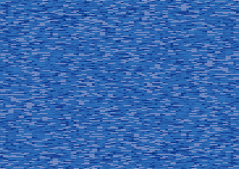 デジタルノイズのイメージ ブルー