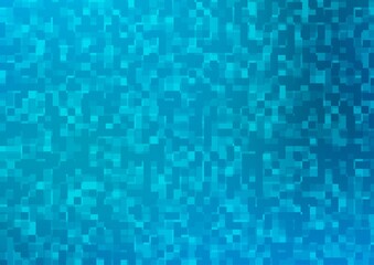 Light BLUE vector backdrop with rectangles, squares.