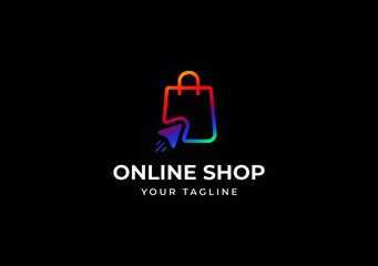 Online Shop Logo Design ll Commercial use