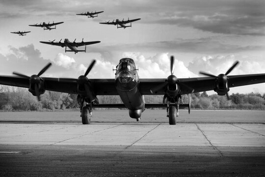 Avro Lancaster WW2 British heavy bomber