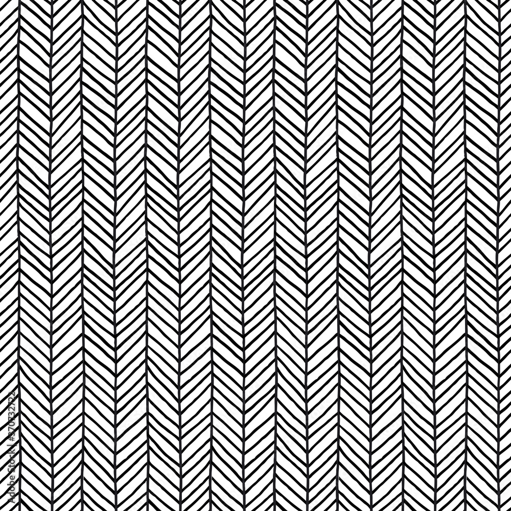 Poster seamless abstract hand drawn pattern