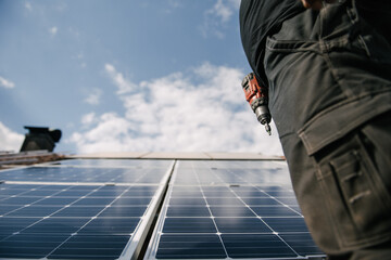 Montage Photovoltaik