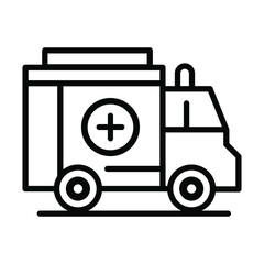 Medicine hospital icon set. Healthcare symbol vector collection.