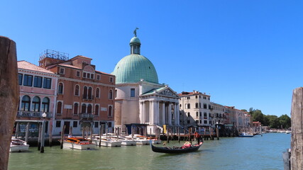 Fototapeta na wymiar Stupenda vista di Venezia
