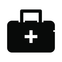 Medicine hospital icon set. Healthcare symbol vector collection.