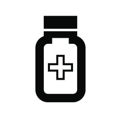 Medicine hospital icon set. Healthcare symbol vector collection.