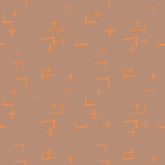 Tie Dye Japanese Geometric Autumn Seamless Pattern. Geo Wabi Sabi Traditional Kimono Print. Scribble Cartoon Doodle Craft Texture. Boho Tie Dye Ethno Batik. Scribble Craft Doodle Seamless Collage