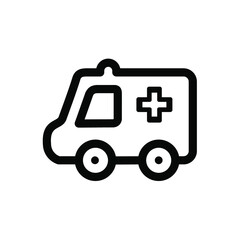 Medicine hospital icon set. Healthcare symbol vector collection.
