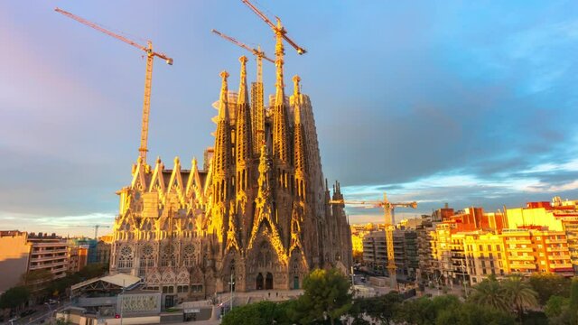 November 25, 2018 : La Sagrada Familia BARCELONA, SPAIN 