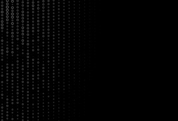 Dark Silver, Gray vector layout with hexagonal shapes.