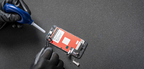 Smartphone Reparatur – Austausch der Front Kamera