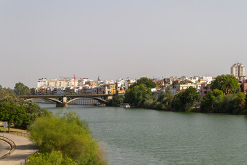 Obraz premium Ciudad de Sevilla, comunidad autonoma de Andalucia, país de España