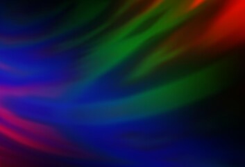 Dark Multicolor, Rainbow vector abstract layout.