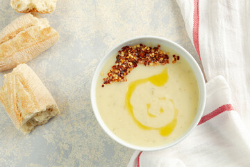 bolo of creamy soup