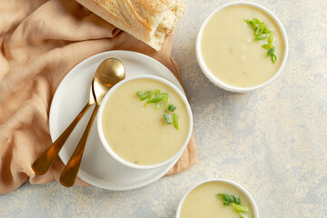 soup with bread